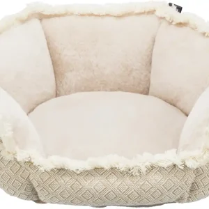 Preiswert TRIXIE Bett Boho eckig 50x50cm beige